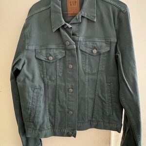 GAP Men’s Forest Green Jean Jacket